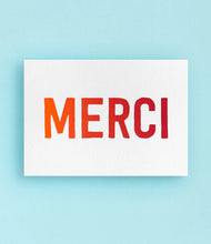 Letterpress de Paris Large Format French Word Cards