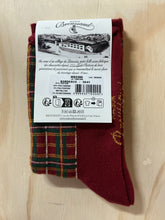 Tartan Deer ankle socks by Maison Broussaud