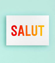 Letterpress de Paris Large Format French Word Cards