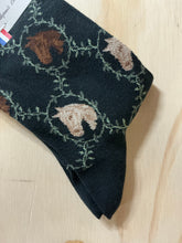 Horse (Chevaux) ankle socks by Maison Broussaud