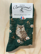 Owl (Hibou) ankle socks by Maison Broussaud