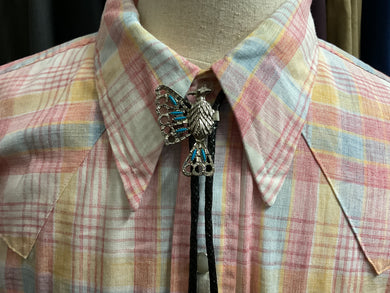 Vintage Woodpecker bolo tie