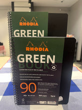 100% recycled and recyclable notebook, made in France by Rhodia - A4+