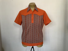 1960s/70s knitted Bisley shirt, Large