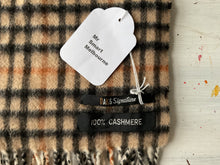 DAKS Signature pure cashmere scarf