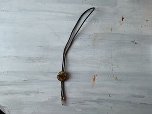 Vintage cowboy bolo tie