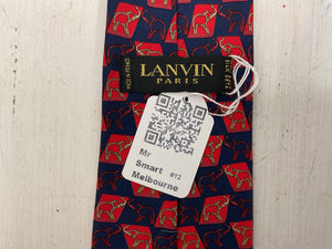 Lanvin Paris tie