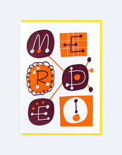 Letterpress de Paris Merde! / Sh*t! greeting card by Mathieu Julien