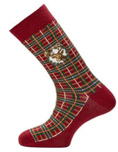 Tartan Deer socks by Maison Broussaud