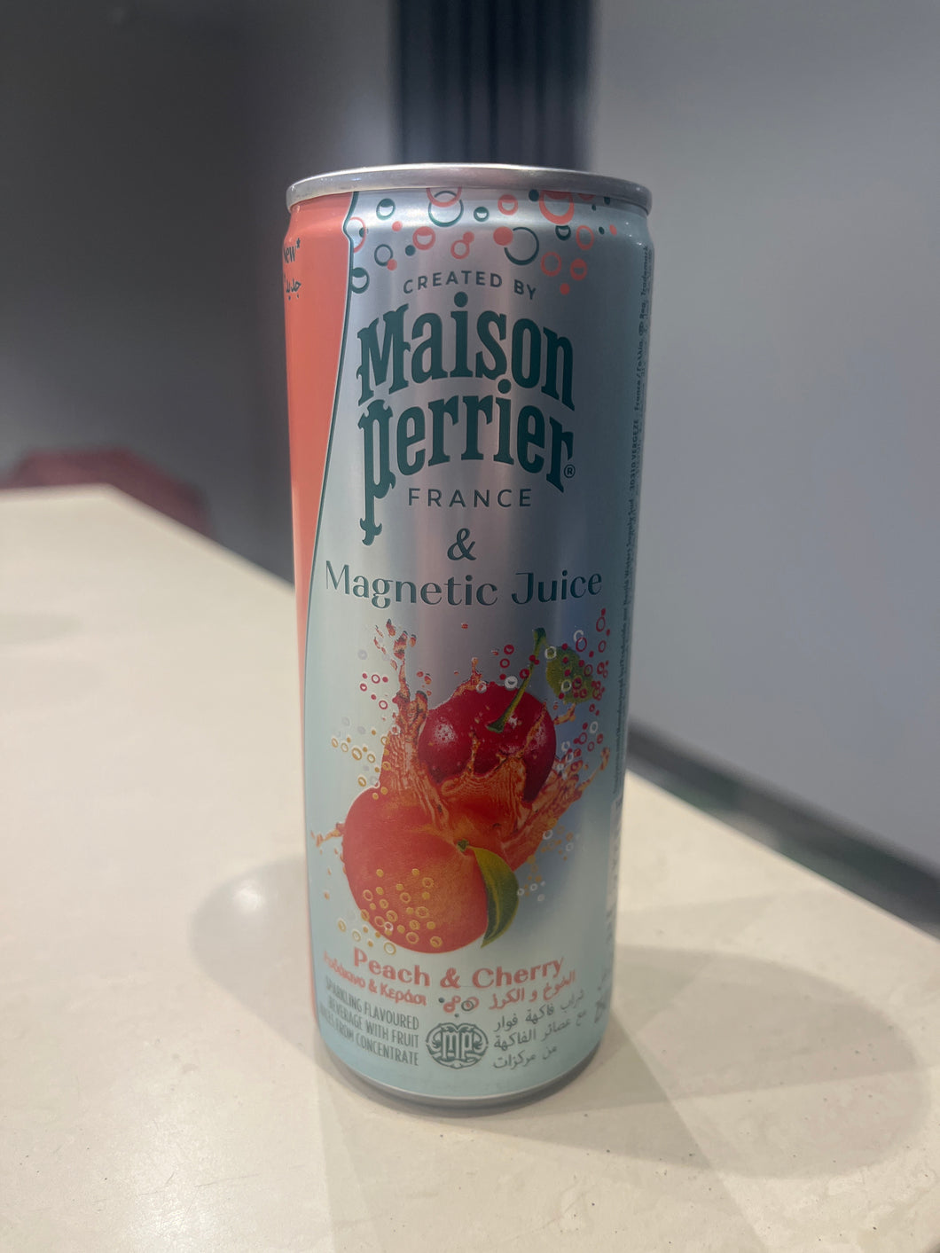 Maison Perrier France & Magnetic Juice Peach & Cherry 250ml