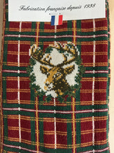 Tartan Deer socks by Maison Broussaud
