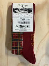Tartan Deer socks by Maison Broussaud