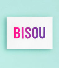 Letterpress de Paris Large Format French Word Cards