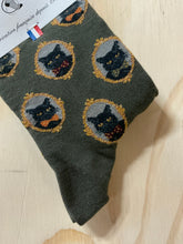 Cat (Chats) ankle socks by Maison Broussaud