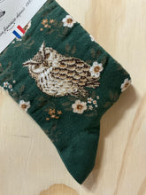 Owl (Hibou) ankle socks by Maison Broussaud