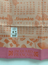 Le Jacquard Français 2025 Calendar tea towel