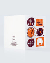 Letterpress de Paris Merde! / Sh*t! greeting card by Mathieu Julien