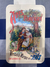 Decorative tin boxes by Les Anis de Flavigny