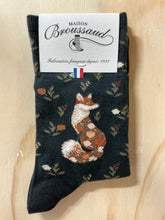 Fox (Renarde) socks by Maison Broussaud