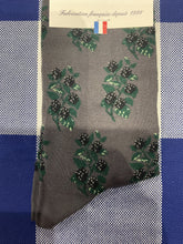 Blackberry grey socks by Maison Broussaud