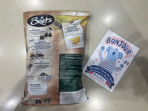 Brets Jura Cheese Chips 125g