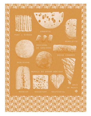 Le Jacquard Français Cheese Tea Towel