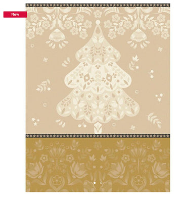 Le Jacquard Français Christmas 2025 tea towel