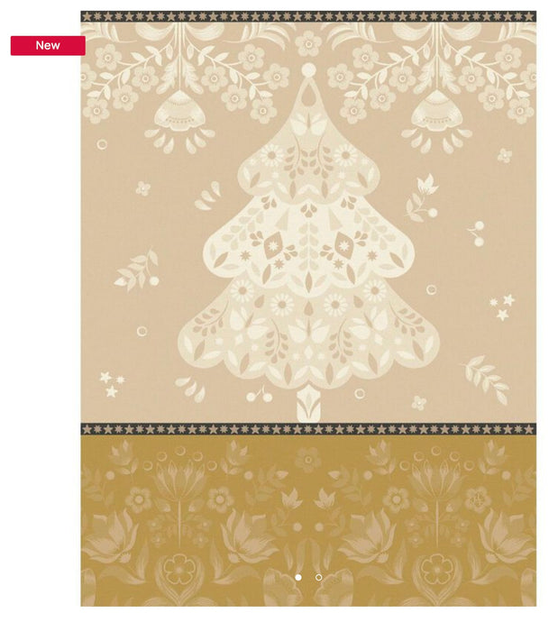 Le Jacquard Français Christmas 2025 tea towel