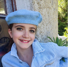 Le Béret Français Authentic, classic, made in France, Eco Jean environmentally friendly beret - Children’s