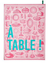 Le Jacquard Français À TABLE ! tea towel