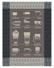 Le Jacquard Français Coffee theme tea and hand towels