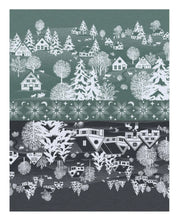 Le Jacquard Français Sous les Étoiles (Under the Starry Skies) Christmas Tea Towel