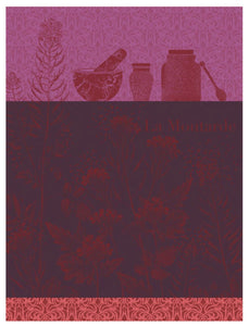 Le Jacquard Français Mustard Flower tea towel