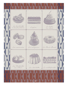 Le Jacquard Français French Patisserie tea towel