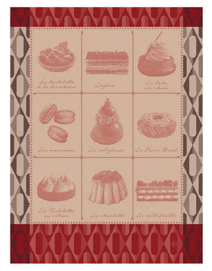 Le Jacquard Français French Patisserie tea towel