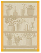 Le Jacquard Français pot plant tea towel
