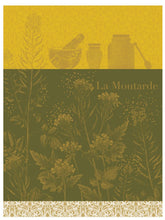 Le Jacquard Français Mustard Flower tea towel