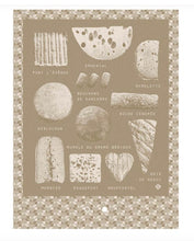 Le Jacquard Français Cheese Tea Towel