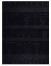 Le Jacquard Français ‘Cristal’ glass pure linen tea towel