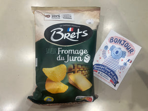 Brets Jura Cheese Chips 125g