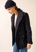 Saint James Pure Wool ‘Miki Maille’ Sailor Beanie in Navy