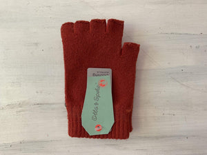 Fingerless pure lambswool gloves, made in Australia by Otto & Spike