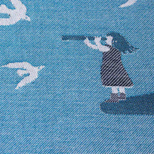 Anchor (Anchre) Tea Towel by Hélène Druvert for Tissage Moutet