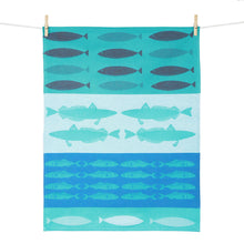 Fish (Poisson) Tea Towel by Tissage Moutet