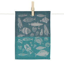 Fish (Pêche) Mini Serviette by Tissage Moutet