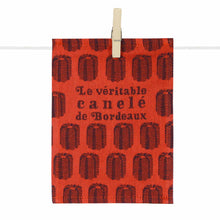 Canelé Mini Serviette by Hélène Druvert for Tissage Moutet