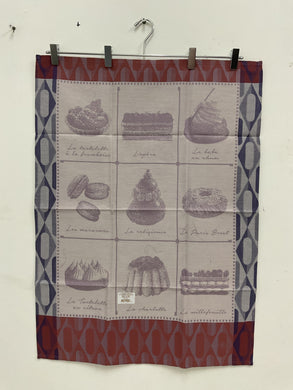 Le Jacquard Français French Patisserie tea towel