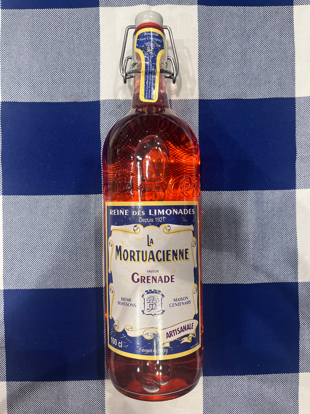 La Mortuacienne Pomegranate artisanal lemonade by Maison Rième