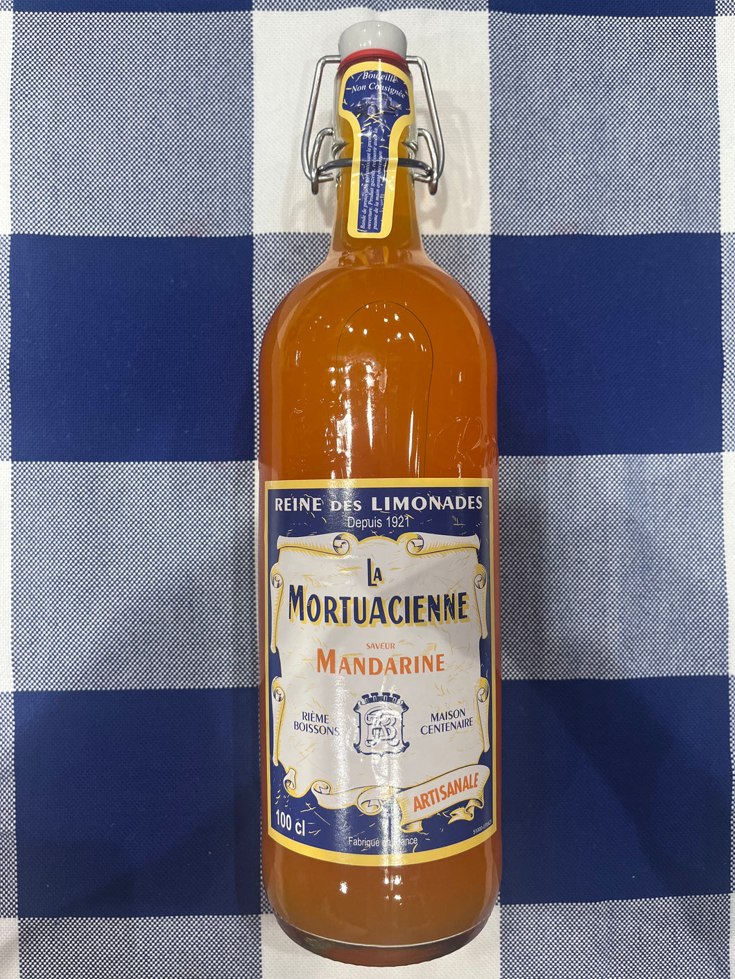 La Mortuacienne Mandarine artisanal lemonade by Maison Rième