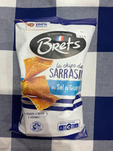 Brets Revolutionary Crispy Buckwheat Chips with Celtic Salt (La chips de Sarrasin au Sel de Guérande), 125g